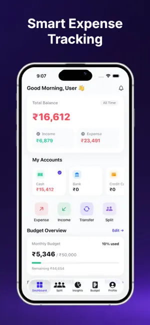 ExpenseFlow: Budget Planner screenshot 1
