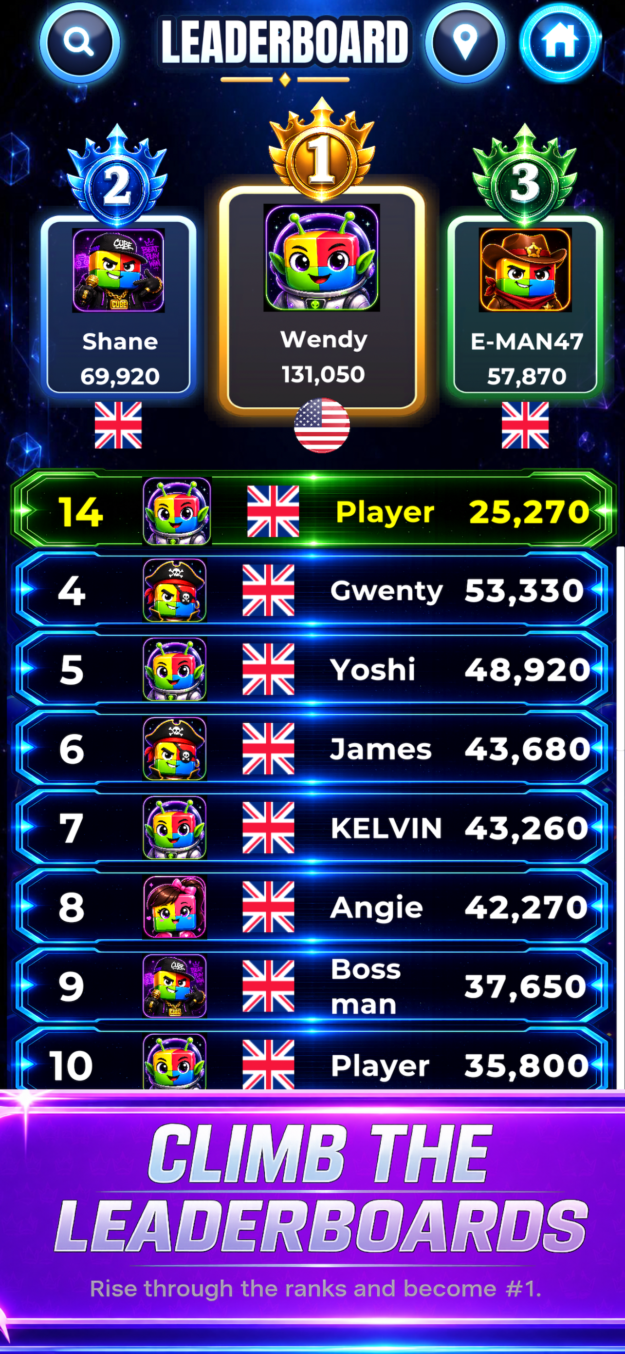 Colour Cubes: Connect screenshot 3