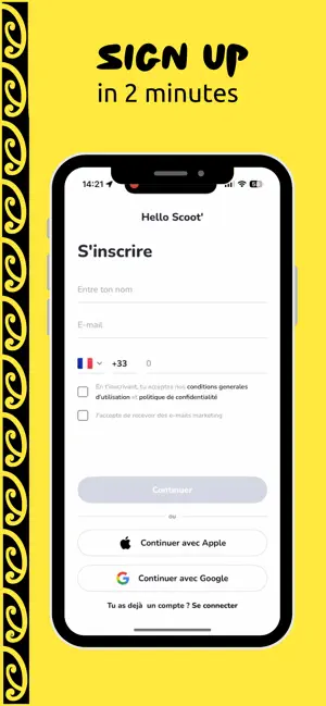Hello Scoot' - Rental 24/7 screenshot 1