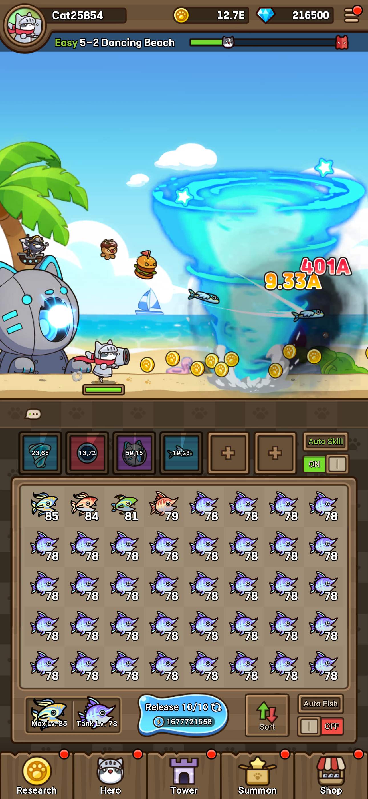 Cat Hero : Idle RPG
