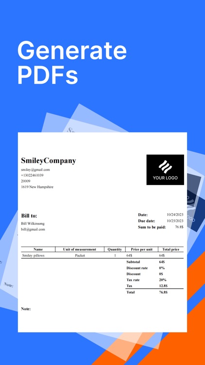 Invoice Maker - Simple & Easy screenshot-4