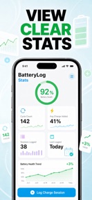 Battery Log: Health & Cycles screenshot