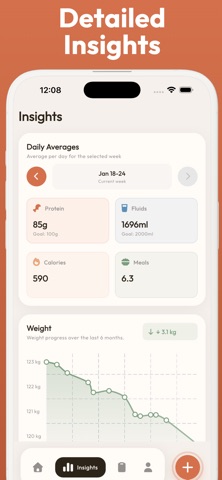 Bariatric Food Tracker - Bari screenshot