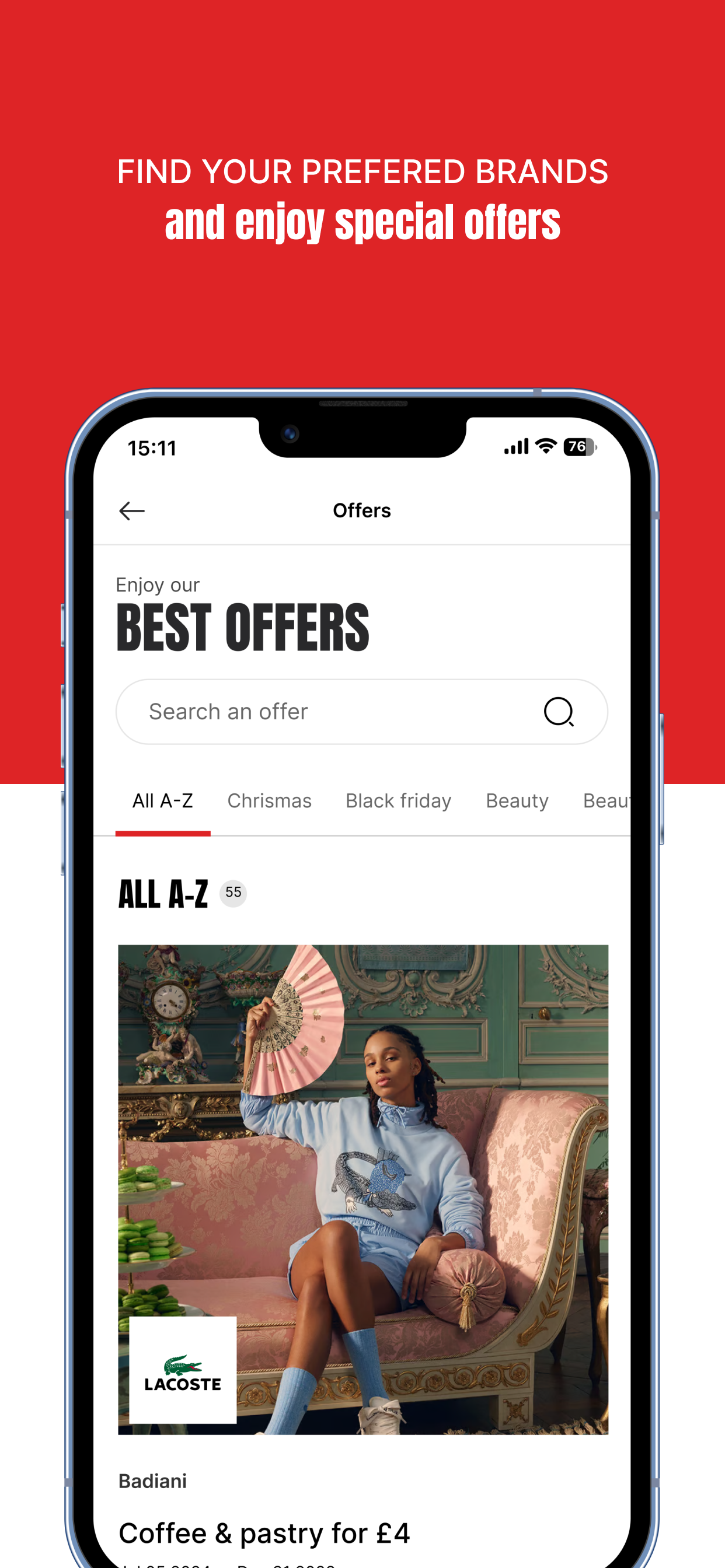 Westfield - App de compras
