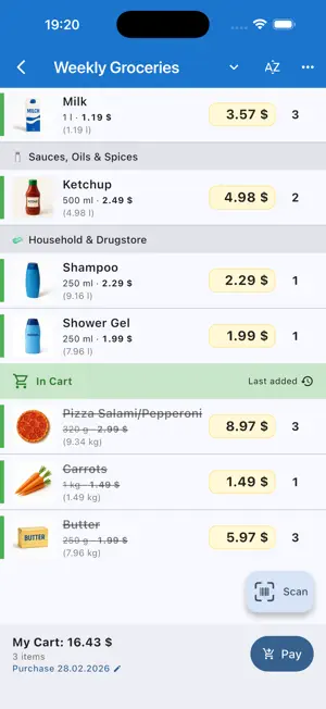 Zelistix - Shopping List screenshot 3