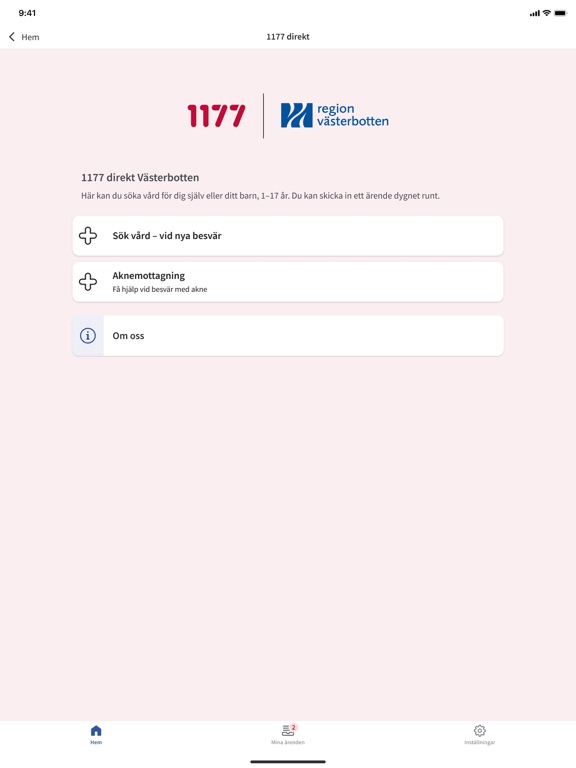 Screenshot #5 pour Hälsa och vård i Västerbotten