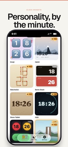 Clock Widgets: Flip & Digital Screenshot 2 of 4