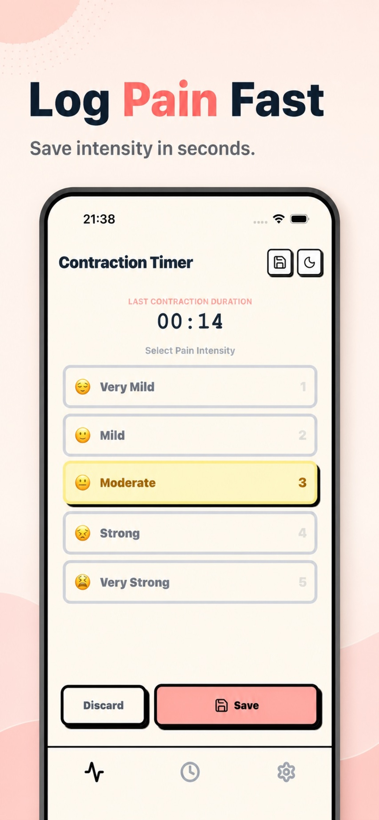 Contraction Timer: Labor Prep