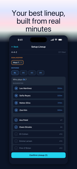 Magic Lineup: Sub & Rotation Screenshot 2 of 10
