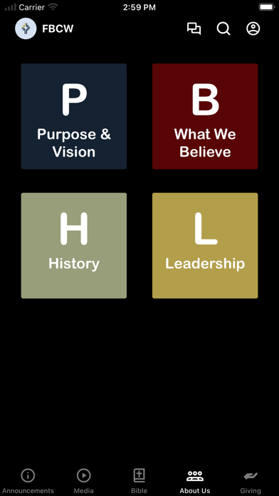 FBCWagener iPhone screenshot 3 - Education app