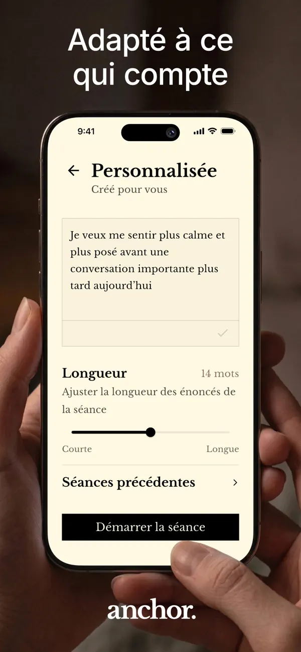 Screenshot #3 pour Anchor: Frappe consciente