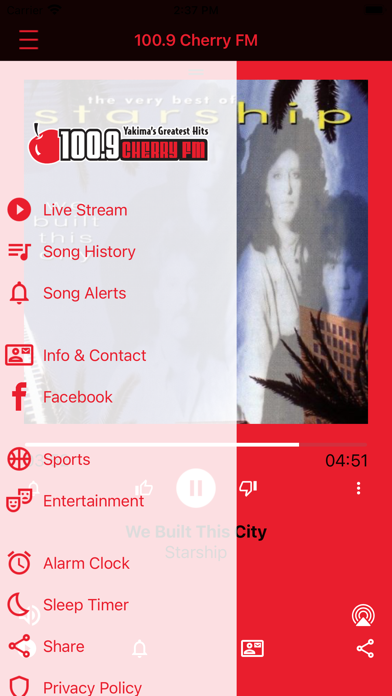 100.9 CHERRY FM YAKIMA Screenshot