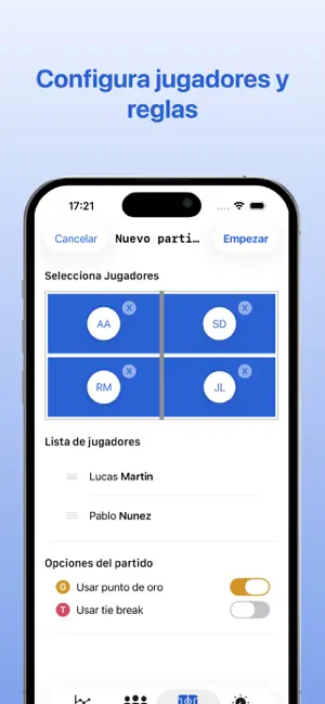 Padel Charts screenshot 3