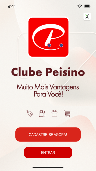 Clube Peisino app screenshot