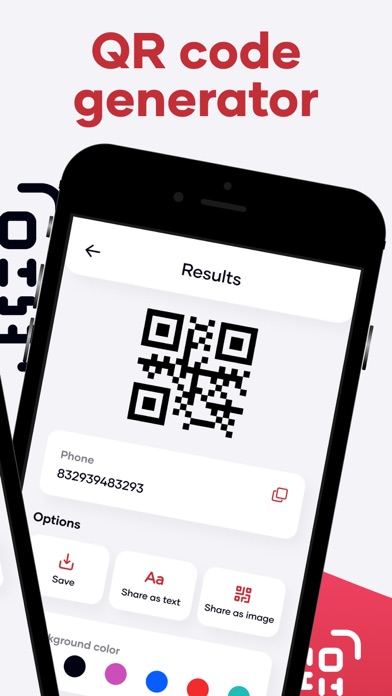 QR Code Mobile Scanner, Reader Screenshot