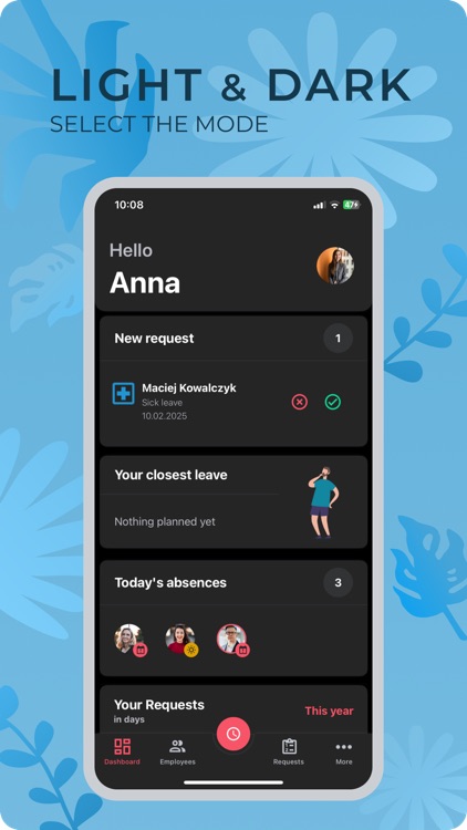 FreeQuest Absence Management screenshot-8