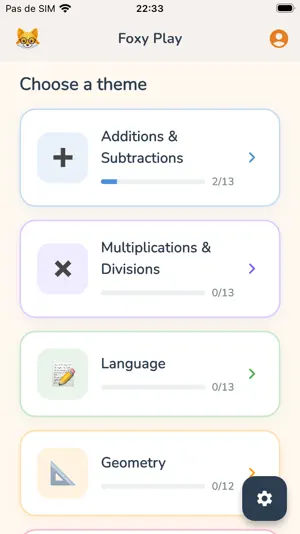 Foxy Play: Learning Games screenshot 2