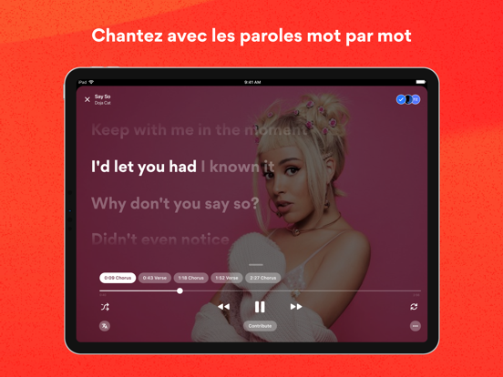 Screenshot #4 pour Musixmatch Dynamic Lyrics