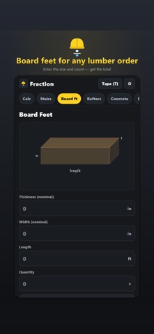 Fraction Calculator: Feet Inch Screenshot 5 of 8