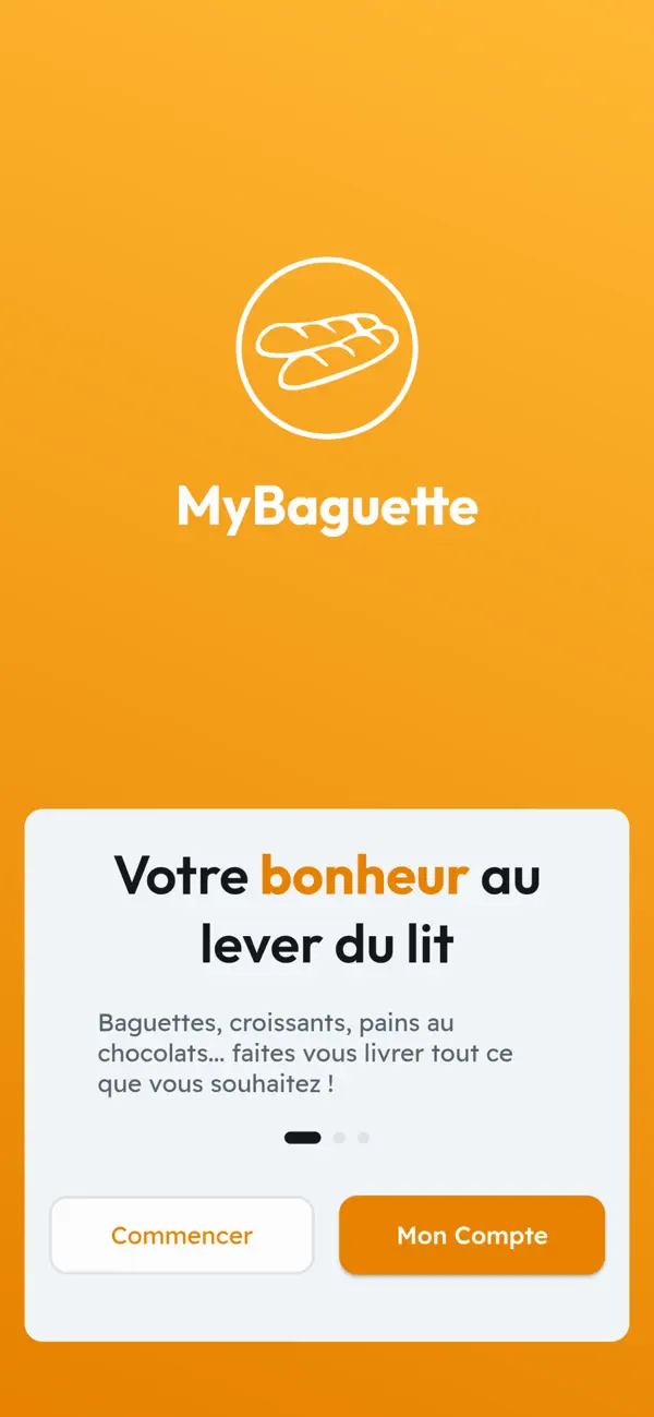 Screenshot #1 pour MyBaguette.fr