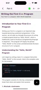 C++ Programming For Beginners screenshot #2 for iPhone