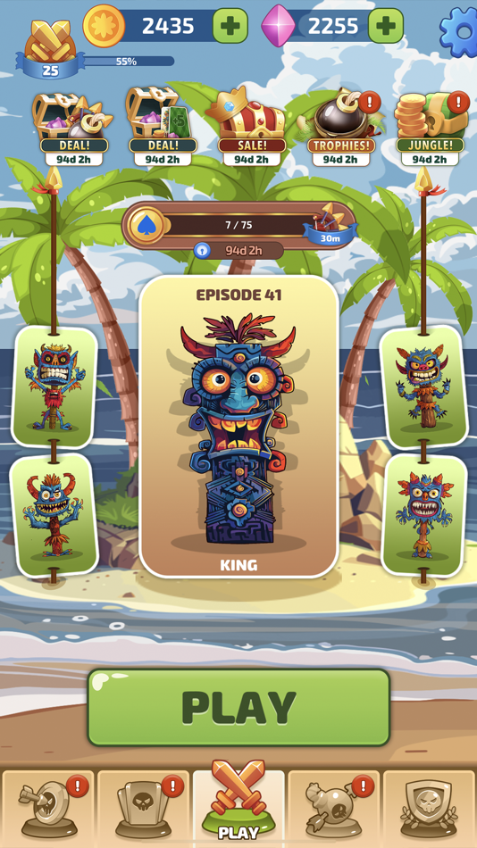 #3. Totems Roguelike Solitaire (iOS) 由: BigButton Co Sp.z o.o.