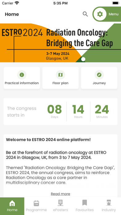 ESTRO 2024 Screenshot