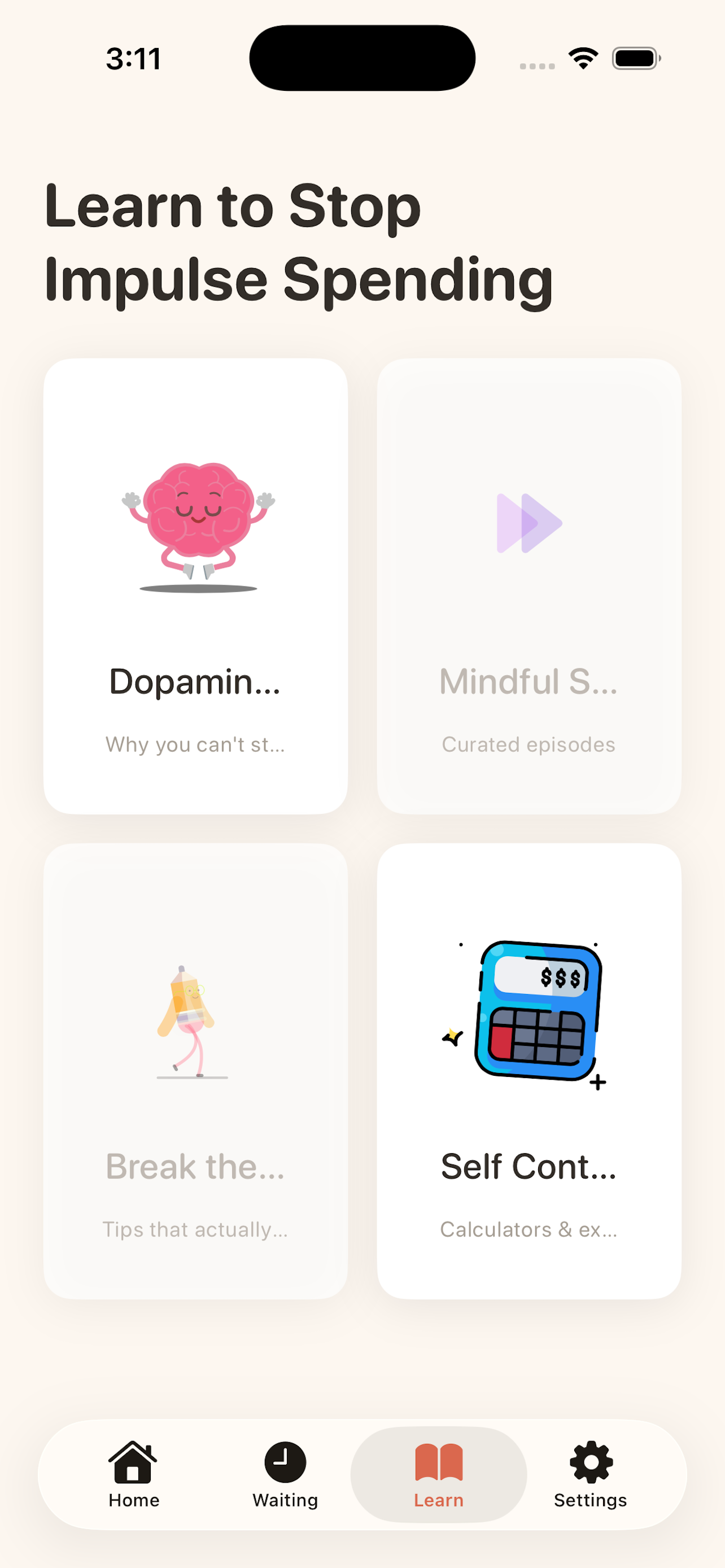 Spendless - Shopping Blocker screenshot 3