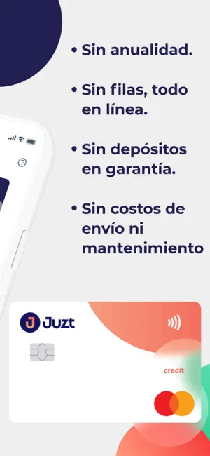 Juzt - Tarjeta de Crédito screenshot 2