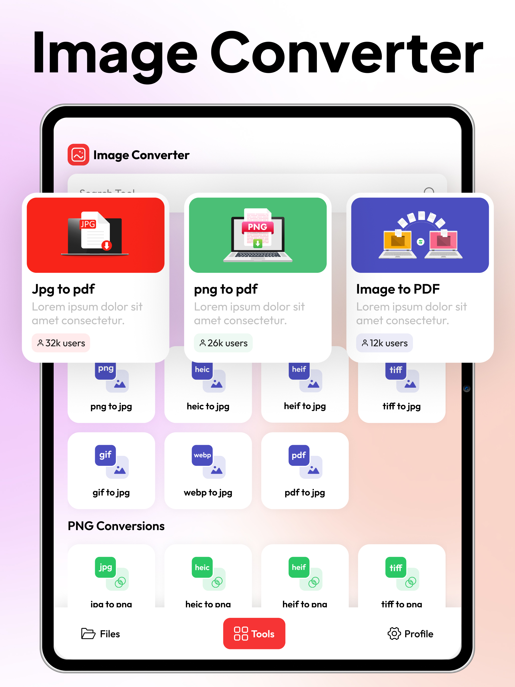 Image Converter : JPG to PDF