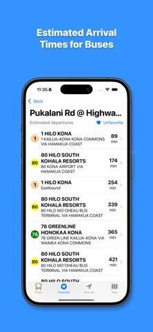 Hele-On Bus: Hawaii County iPhone screenshot