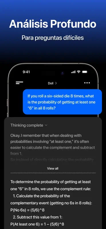 Doll AI - Asistente Chat screenshot 2 of 7