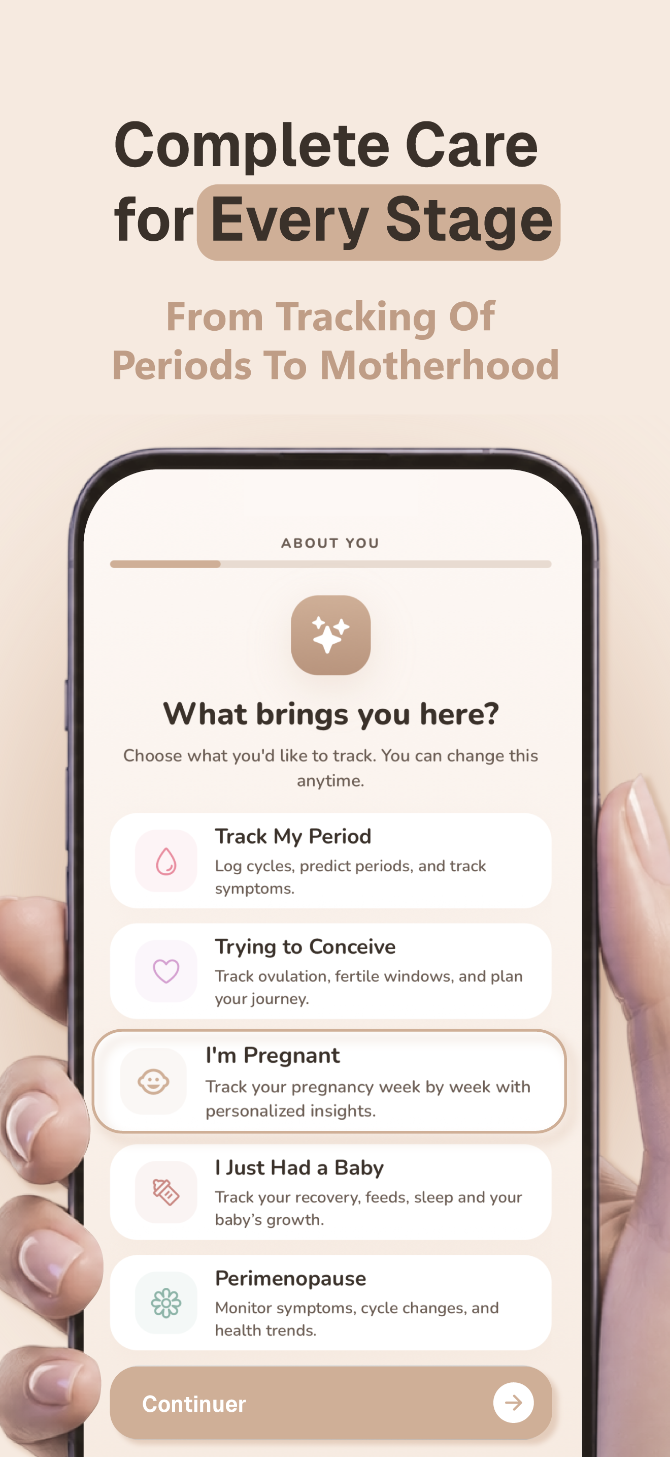 MamaTrack: Period & Pregnancy screenshot 2