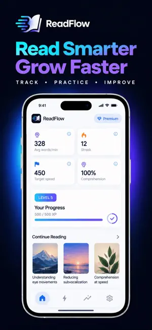 ReadFlow: Speed Reading screenshot 1
