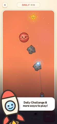 Gravshot: Gravity Orbit Puzzle screenshot 2