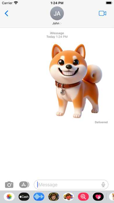 Happy Shiba Inu Stickers Screenshot 4 - AppWisp.com Happy Shiba Inu Stickers Screenshot 4 - AppWisp.com