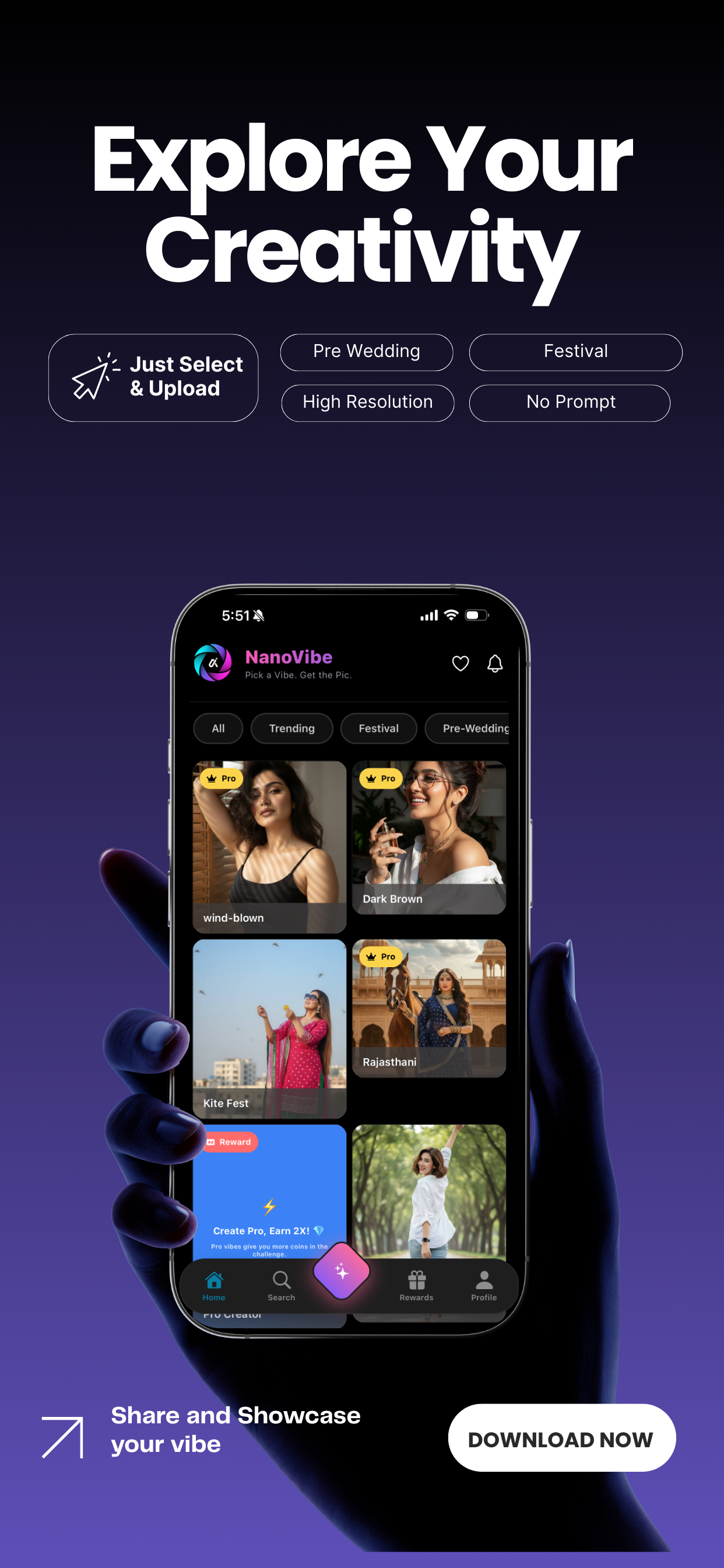 NanoVibe — AI Photo Creator screenshot 2
