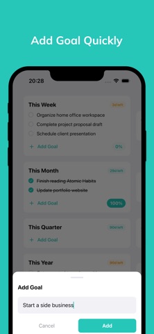 Objective -Week, Month, Year Screenshot 3 of 3