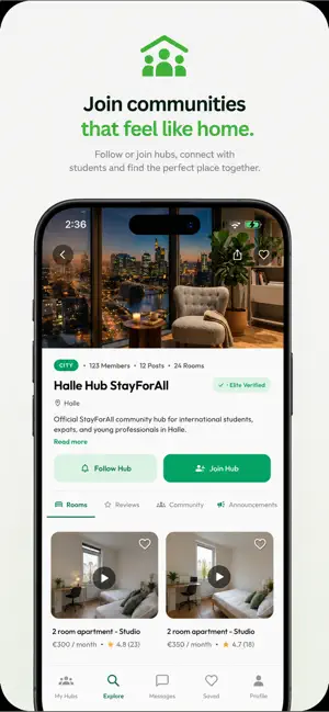 StayForAll: Community & Rooms screenshot 4