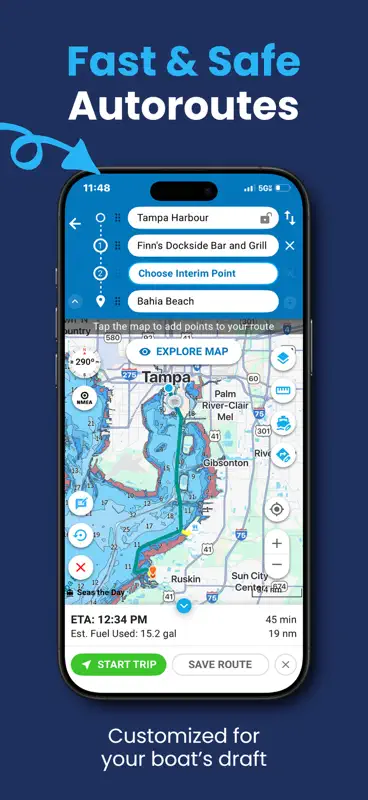 Argo Navigation: Boat GPS, Map screenshot 3 of 8