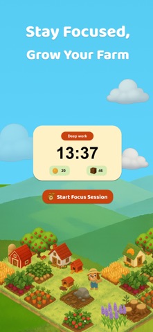 Focus Farm: Study Timer Screenshot 1 of 6