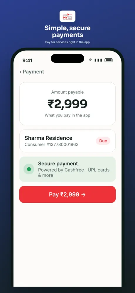Save My Power Bills‑App screenshot 2