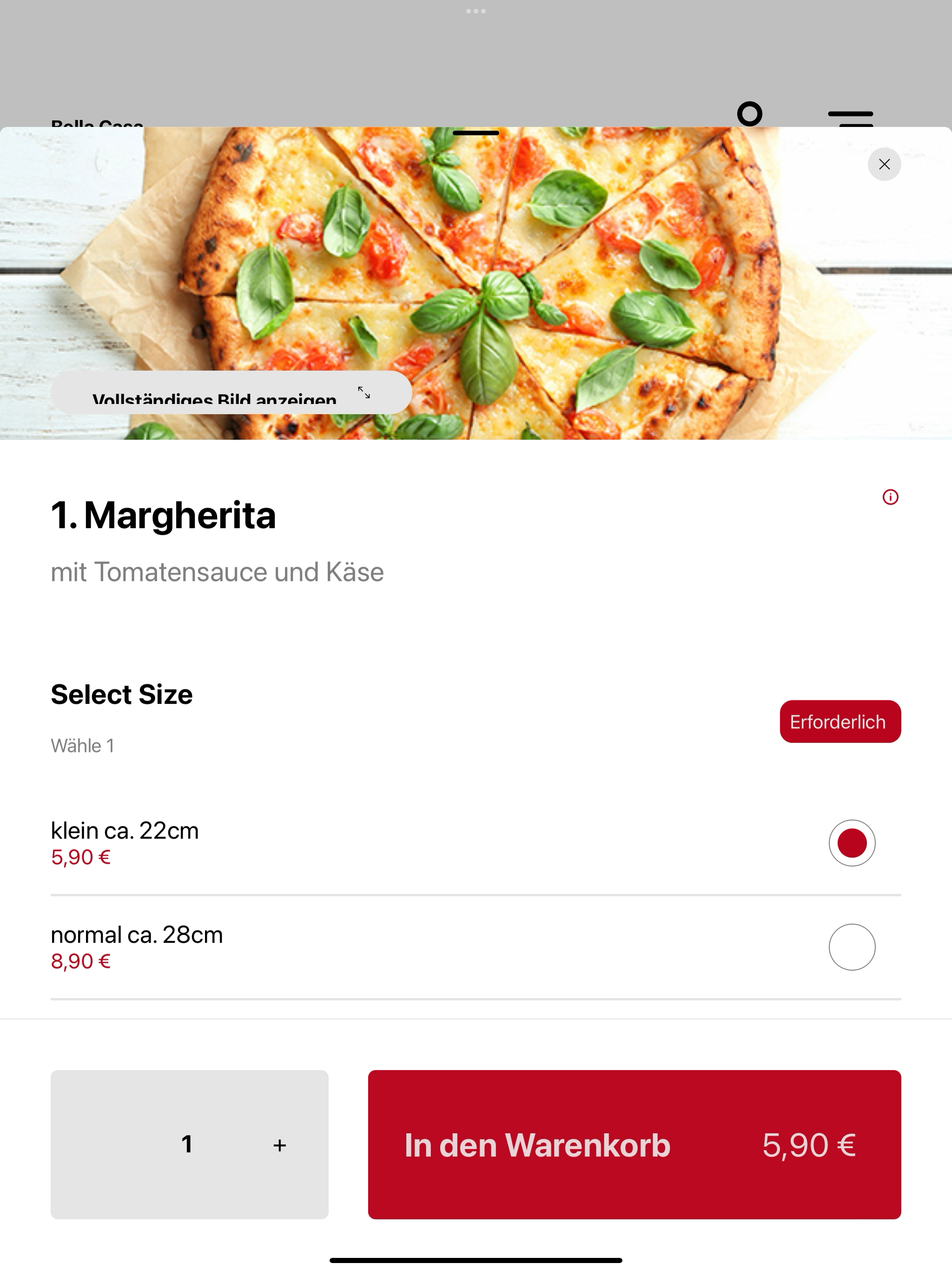 Bella Casa Pizza Datteln screenshot 8