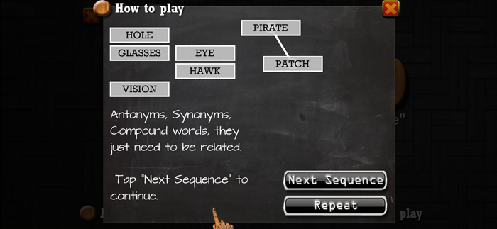 Next Word - word association