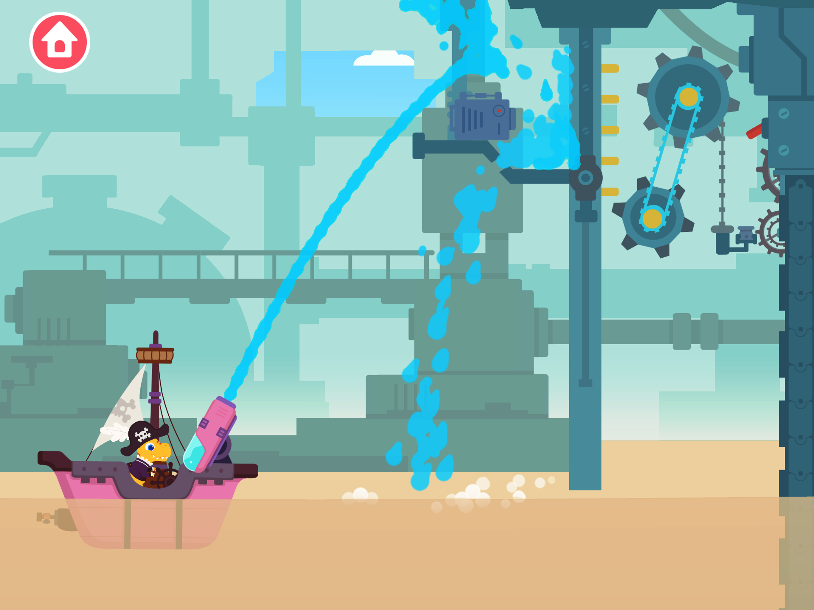 Dinosaur Pirate Games for kids