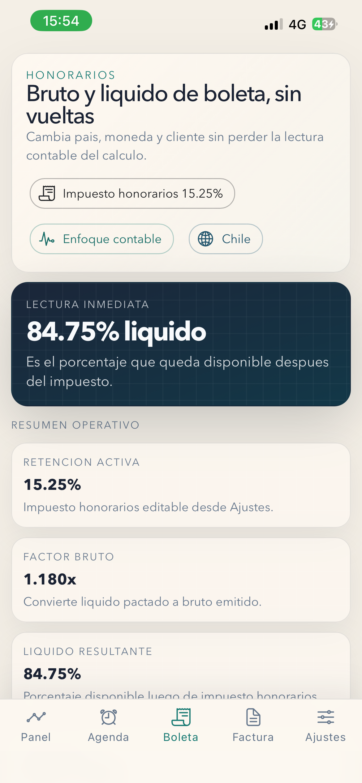Calcular impuestos