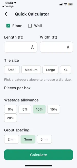CeramicPost Tile Calculator screenshot 4