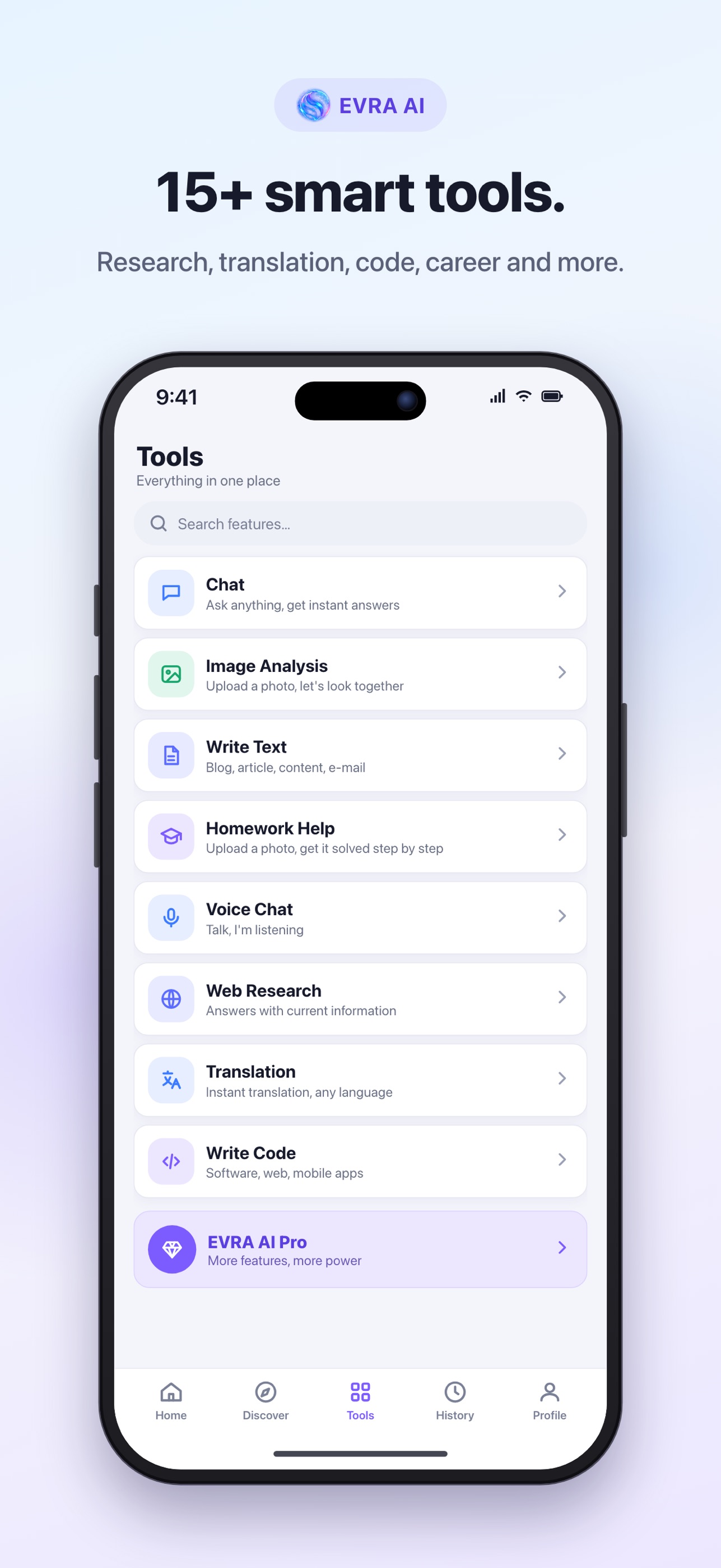 Screenshot 4 of EVRA AI
