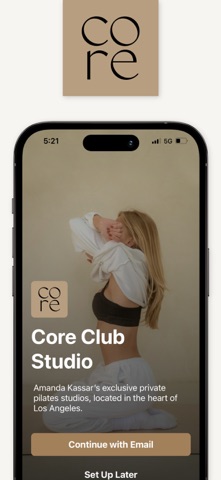 Core Club Booking screenshot