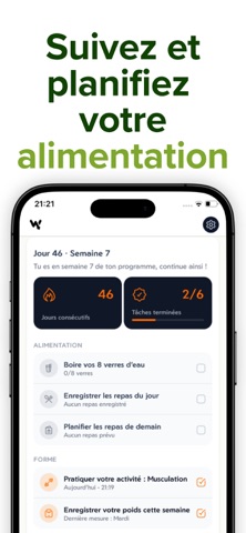 Weatly: Perte de poids, forme screenshot